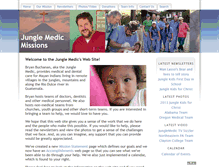 Tablet Screenshot of junglemedicmissions.org